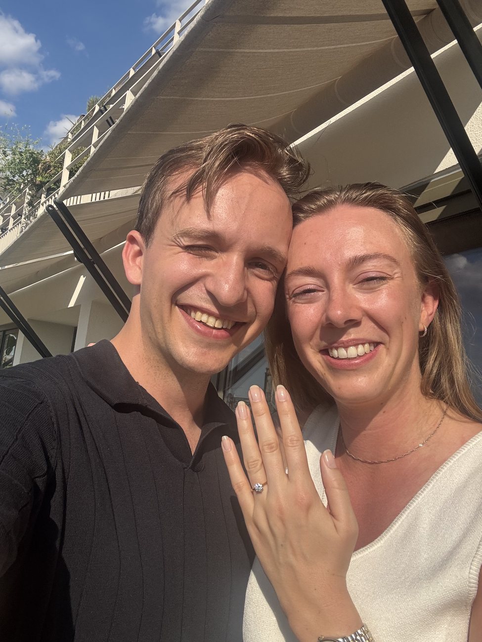 Emma och Markus, förlovningen